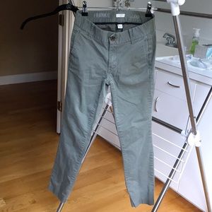 J.Crew Factory Olive “Frankie” Pant